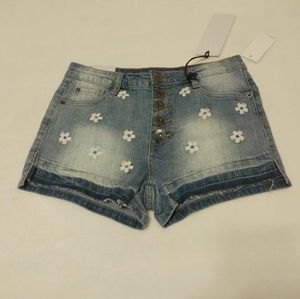 Rampage NWT High Rise Jean Shorts Size 5